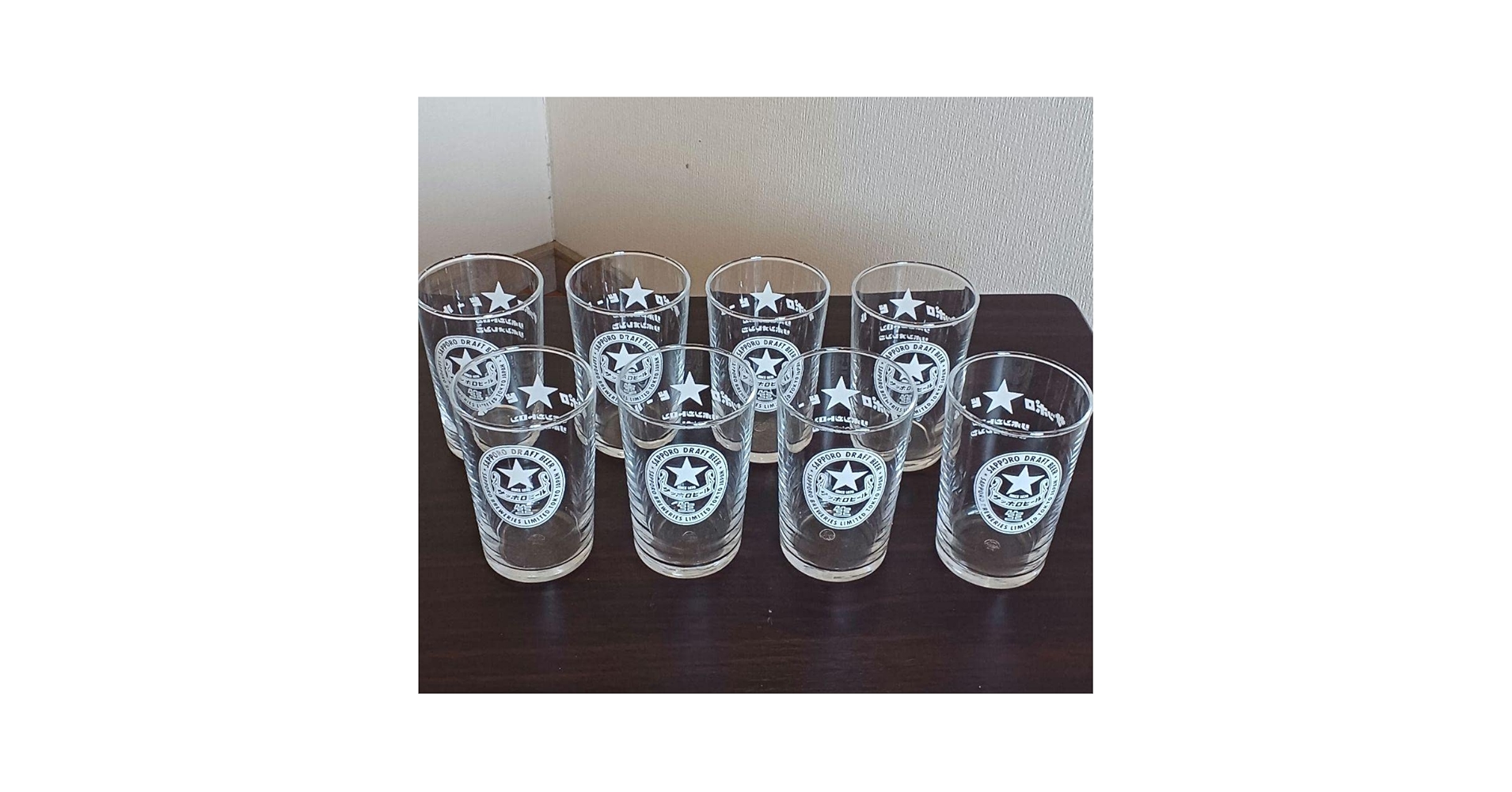 サッポロビール　ガラスコップ　30個　専用ケース付 オリジナルグラス | サッポロビール園オンラインショップ